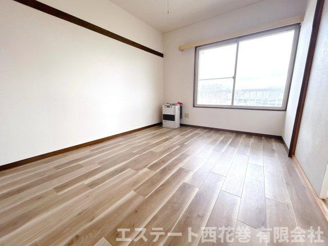 花巻市中北万丁目のアパートの寝室