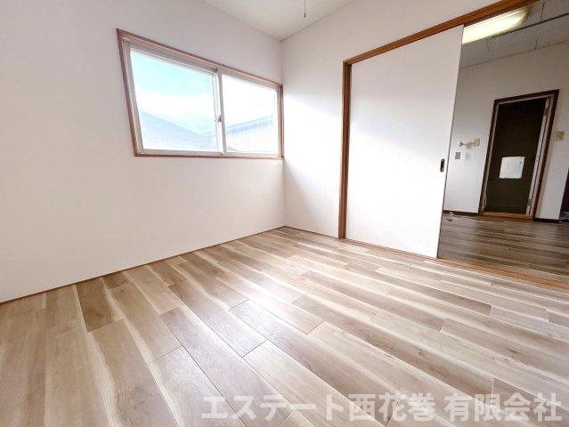 花巻市中北万丁目のアパートの居間・リビング