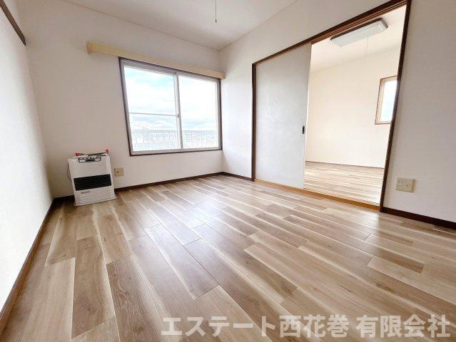 花巻市中北万丁目のアパートの寝室