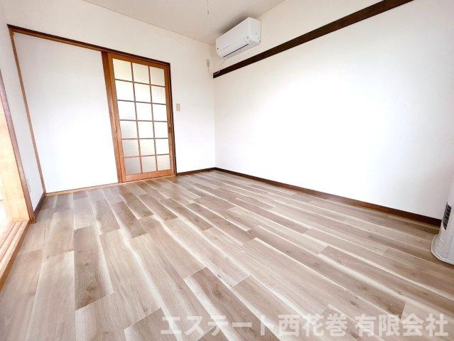 花巻市中北万丁目のアパートの居間・リビング