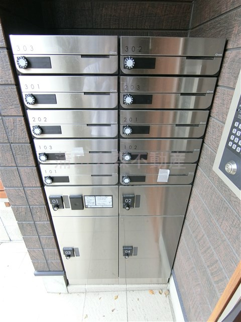 ルノン羽田のその他共用部分|メールボックス　宅配ボックス