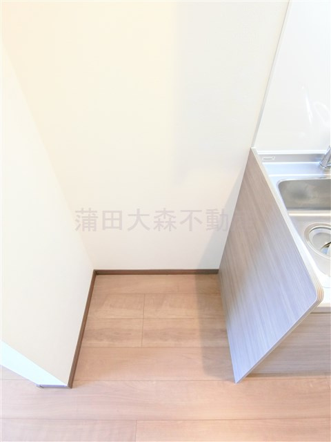 ルノン羽田のキッチン|冷蔵庫置き場