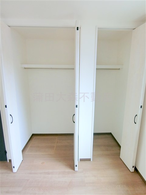 ルノン羽田の収納|大きめな収納！クローゼット！