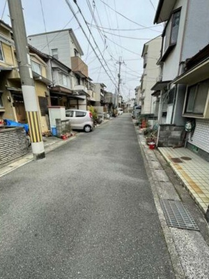 【前面道路含む現地写真】 | 山科区西野櫃川町　中古戸建（賃貸オーナーチェンジ）