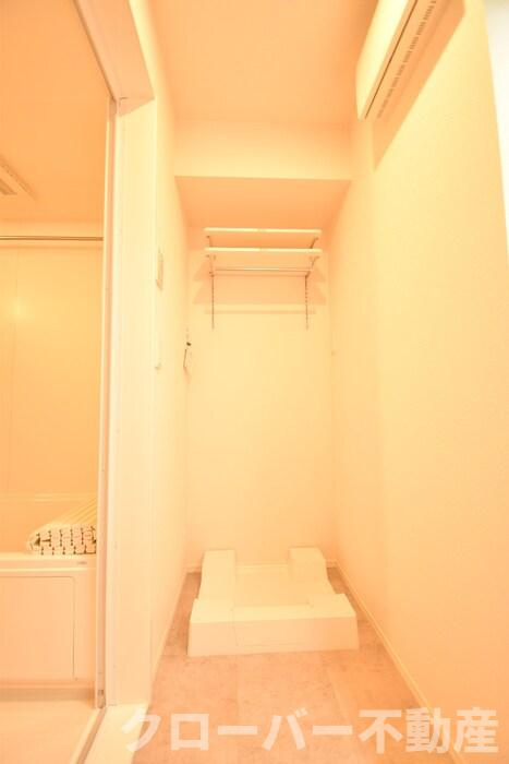 Belle sereno A棟の洗面所|室内洗濯機置場