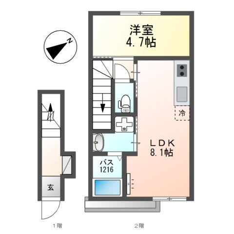 【間取り】 | コンフォール・エメ