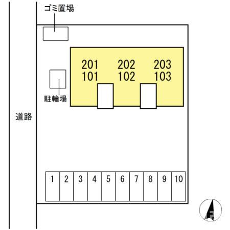 ウィルモア ベルクの区画図