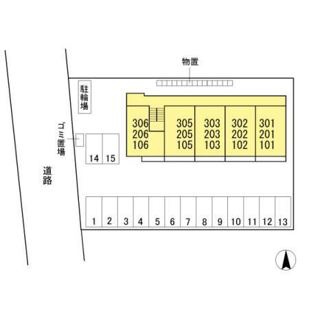 アルトベージョの区画図