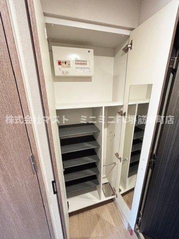 レジュールアッシュ緑橋駅前の収納