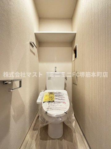 レジュールアッシュ緑橋駅前のトイレ