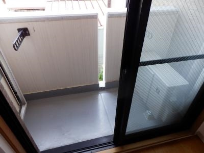 プレサンス京都二条城前のバルコニー