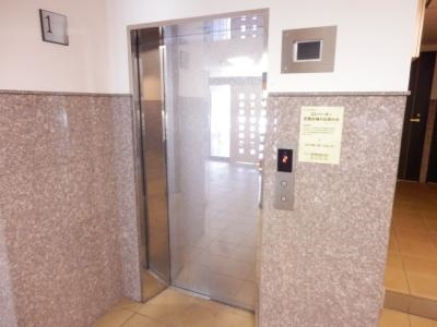 プレサンス京都二条城前のその他共用部分|エレベーター