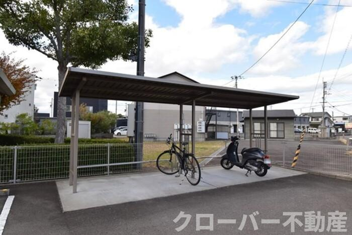 サンセジュール A棟のその他共用部分|駐輪場