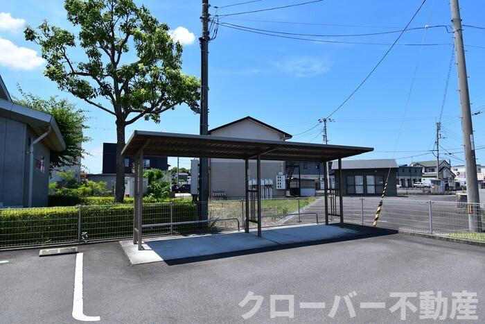 サンセジュール A棟のその他共用部分|駐輪場