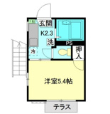 草加市旭町４丁目のアパートの画像