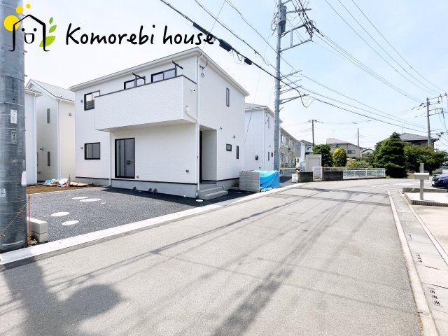 上尾市領家　第2　新築一戸建て　クレイドルガーデン　12の前面道路含む現地写真|前面道路含む現地写真です