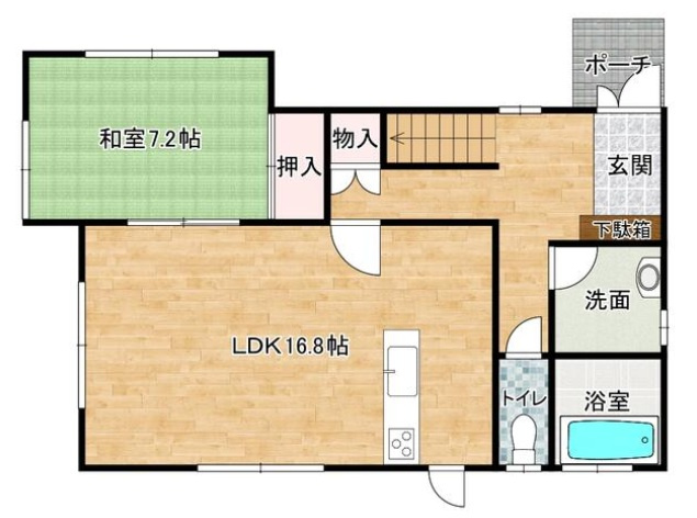 【間取り】 | 太田市東長岡町中古住宅