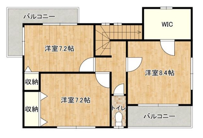 【間取り】 | 太田市東長岡町中古住宅