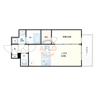 【間取り】 | エスリード大阪城EAST | エスリード大阪城EAST　間取り
