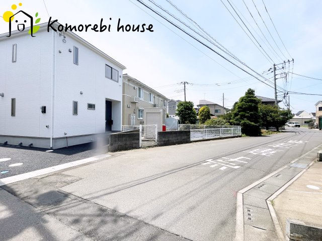 上尾市領家　第2　新築一戸建て　クレイドルガーデン　13の前面道路含む現地写真|6/16撮影