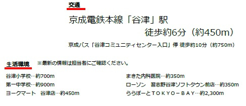 習志野市谷津5丁目の周辺