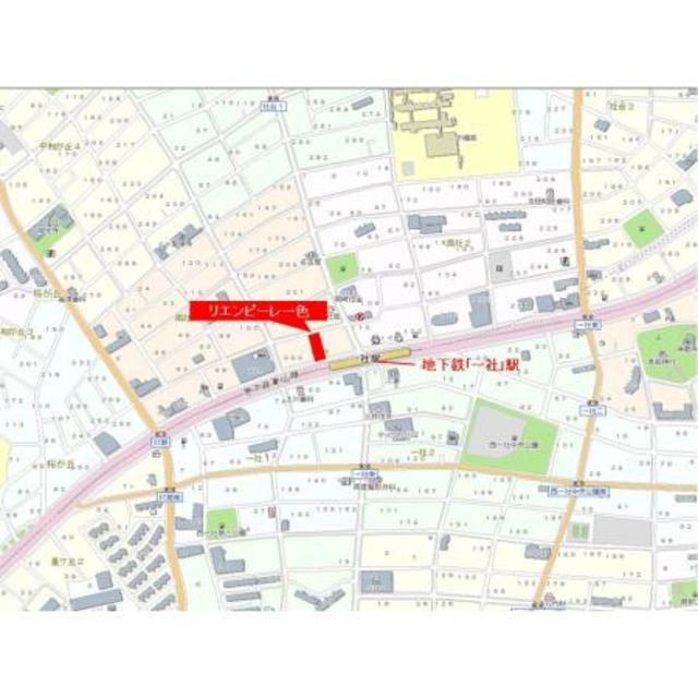 リエンピーレ一色の地図