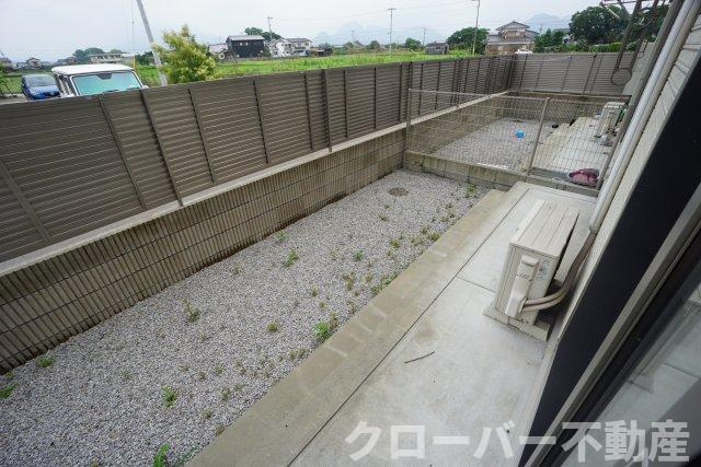 フォンテーヌ金倉 B棟のバルコニー