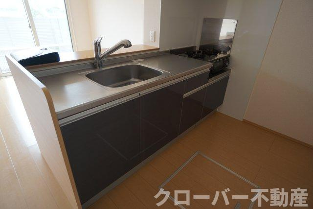 フォンテーヌ金倉 B棟のキッチン