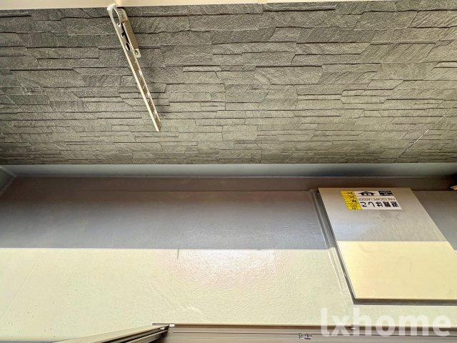 セレニティ豊川A棟のバルコニー