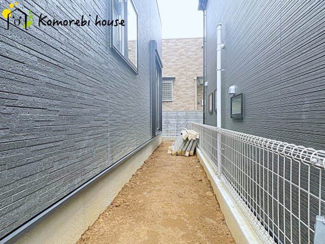 北区日進町1丁目　新築一戸建て　リーブルガーデン　01の庭|26.7.27撮影済み