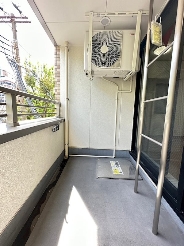 フォレストコート西元町のバルコニー