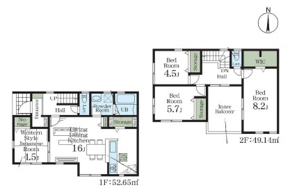 北区日進町1丁目　新築一戸建て　リーブルガーデン　02