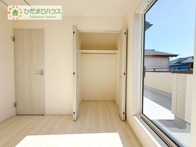 【収納】 | 龍ケ崎市姫宮町　新築戸建 | 全室にクローゼットが付いていて、お部屋の住空間もスッキリ広々使えそうです(^^)