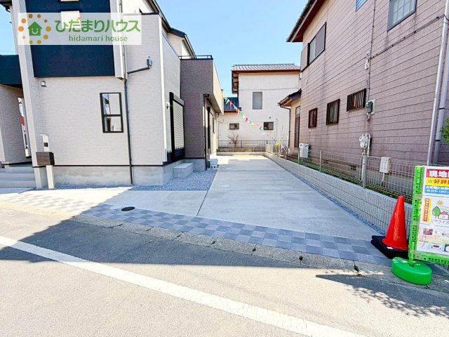 【駐車場】 | 龍ケ崎市姫宮町　新築戸建 | マイホームなら駐車場代がかかりません！しかも、自宅の駐車場で洗車ができます！今までコイン洗車に行っていた手間も省けて、節約にもつながります(^^♪