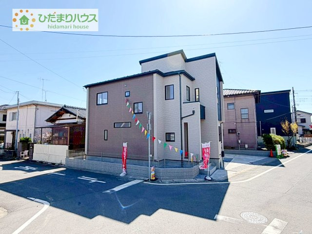 【外観】 | 龍ケ崎市姫宮町　新築戸建 | たっぷりの陽光と心地よい風が舞い込む住まい♪