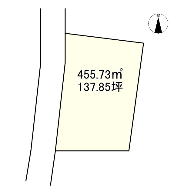 西条市神拝甲321-1　売土地の土地図