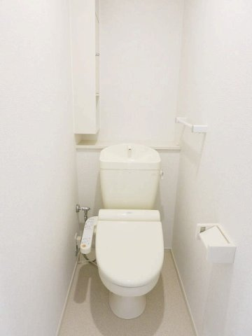 ウエストサイド・アルドールのトイレ|落ち着いたトイレです