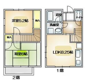 サニーコート天神の間取り