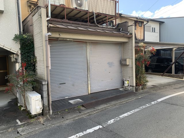 京都市北区紫竹上堀川町　建築条件無し売土地の外観