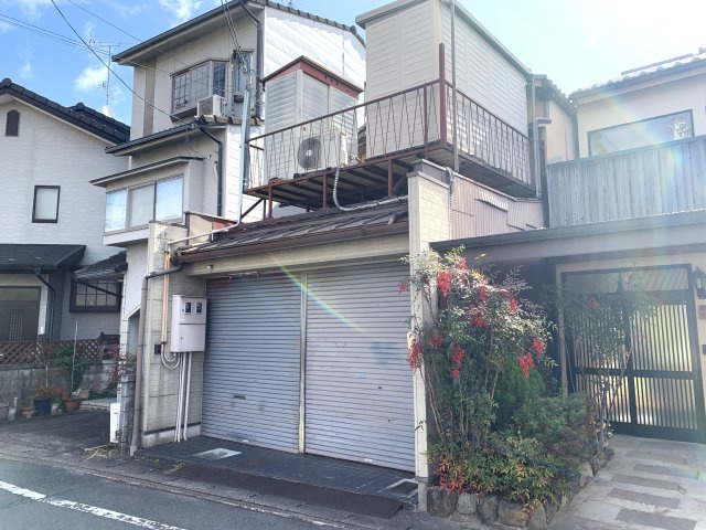 京都市北区紫竹上堀川町　建築条件無し売土地の外観
