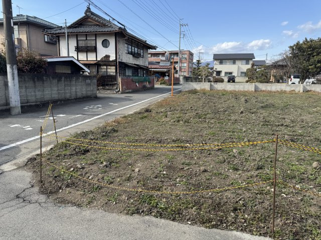 高崎市浜川町　土地 【全２区画】の前面道路含む現地写真|前面道路含む現地写真です