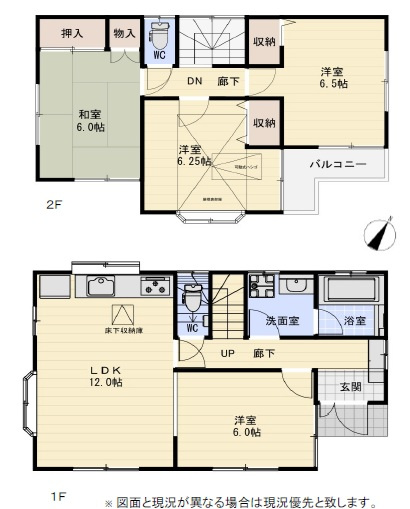 市川市欠真間２丁目の間取り