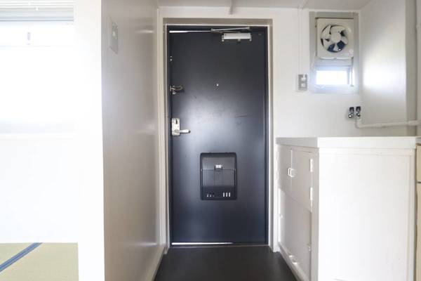 ビレッジハウス長岡3号棟の玄関|ビレッジハウスの同一物件・同一タイプの間取りの写真です