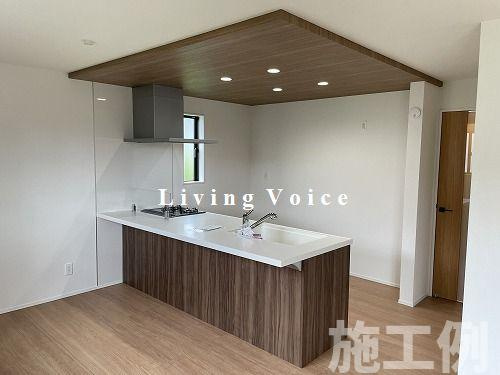 【仲介手数料０円】厚木市愛甲東3丁目　新築一戸建て　6号棟　全6棟のキッチン|厚木市愛甲東3丁目　新築一戸建て　全6棟