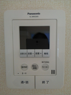 【セキュリティ】 | シャルドネB | モニター付きインターホン