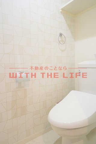 サクラメント久留米【キャッシュバック対象物件】のトイレ|落ち着いたトイレです