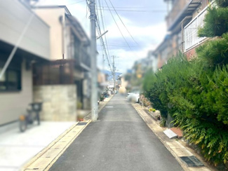 【前面道路含む現地写真】 | 右京区嵯峨甲塚町 | 現況
