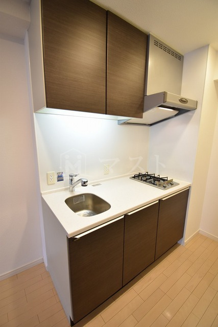 アプリーレ堺筋本町のキッチン