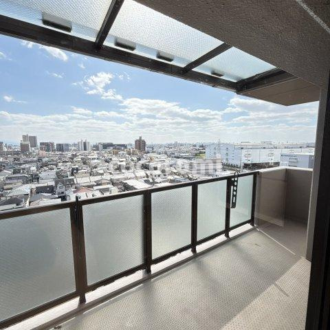 ダイアパレス枚方サウスピアのバルコニー