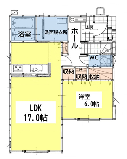 【間取り】 | 1F間取り図